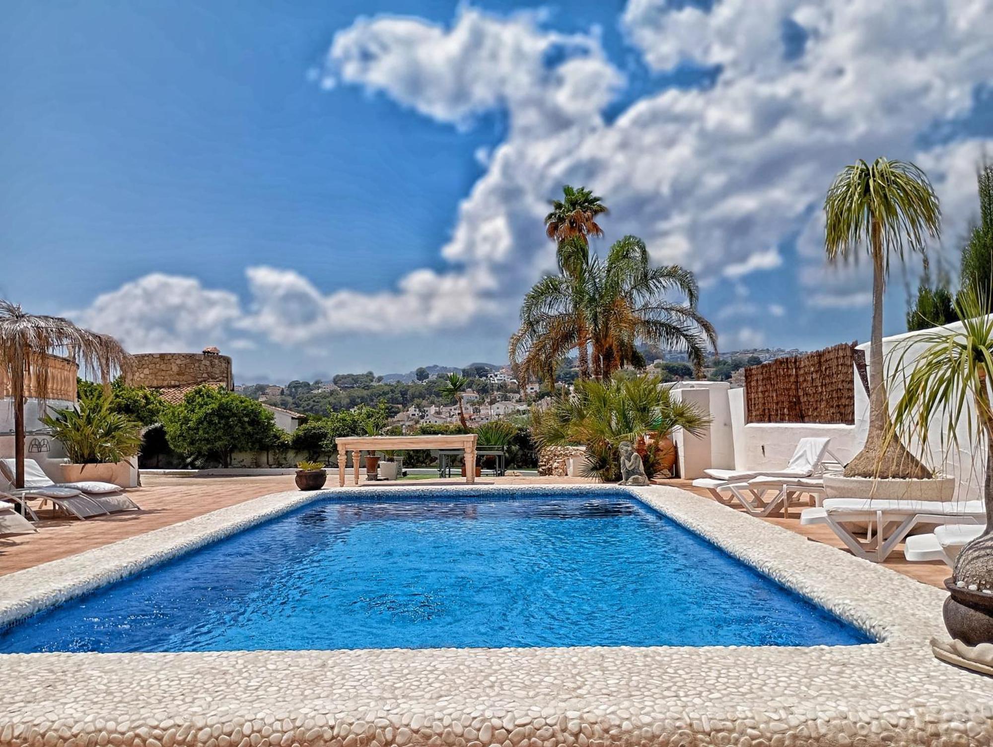 Villa Caseta Blanca De Moraira Exteriér fotografie